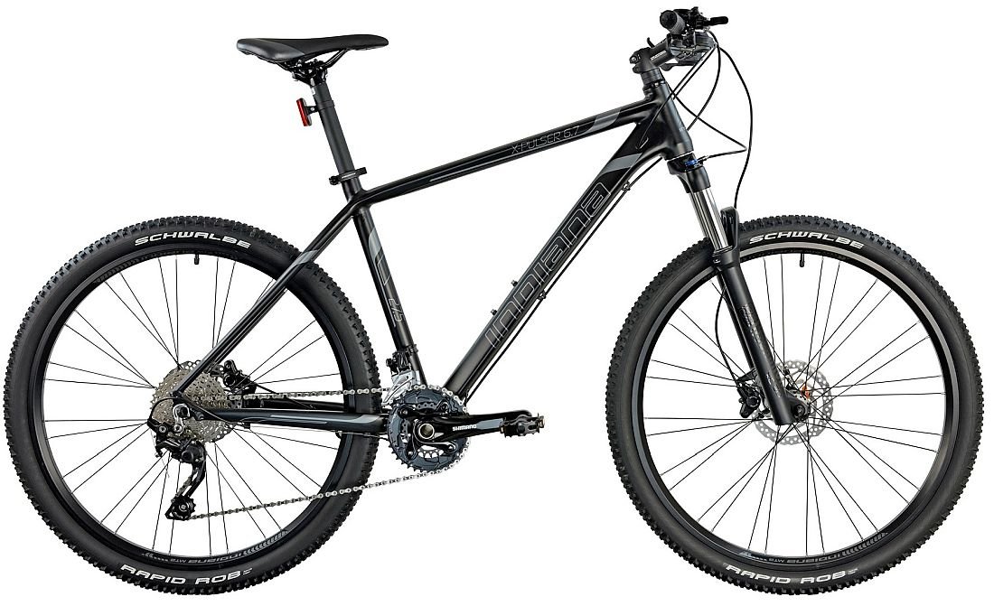 Rower MTB INDIANA X-Pulser 6.7 Czarno-grafitowy