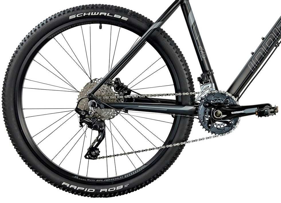 Rower MTB INDIANA X-Pulser 6.7 Czarno-grafitowy - Koła