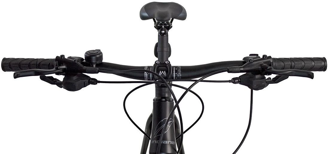 Rower MTB INDIANA X-Pulser 6.7 Czarno-grafitowy - Wspornik kierownicy