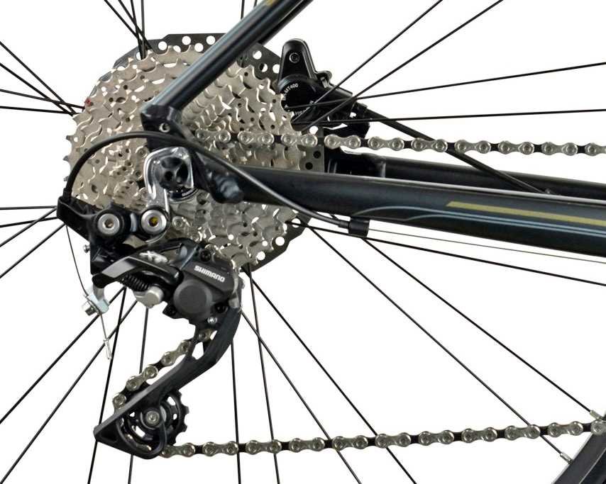 Rower MTB INDIANA X-Pulser 6.9 Czarno-brązowy - Przerzutki