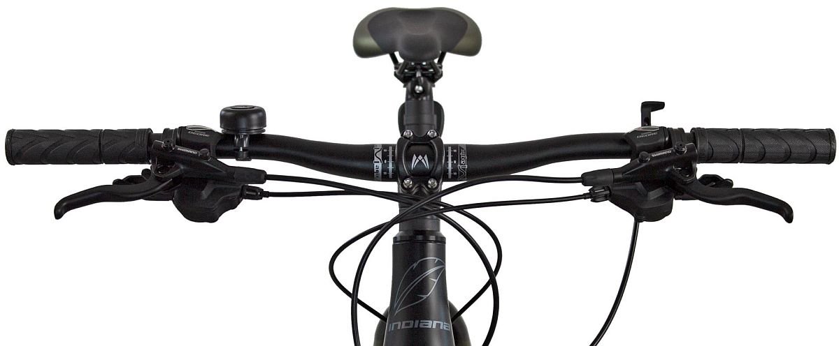 Rower MTB INDIANA X-Pulser 6.9 Czarno-brązowy - Wspornik kierownicy