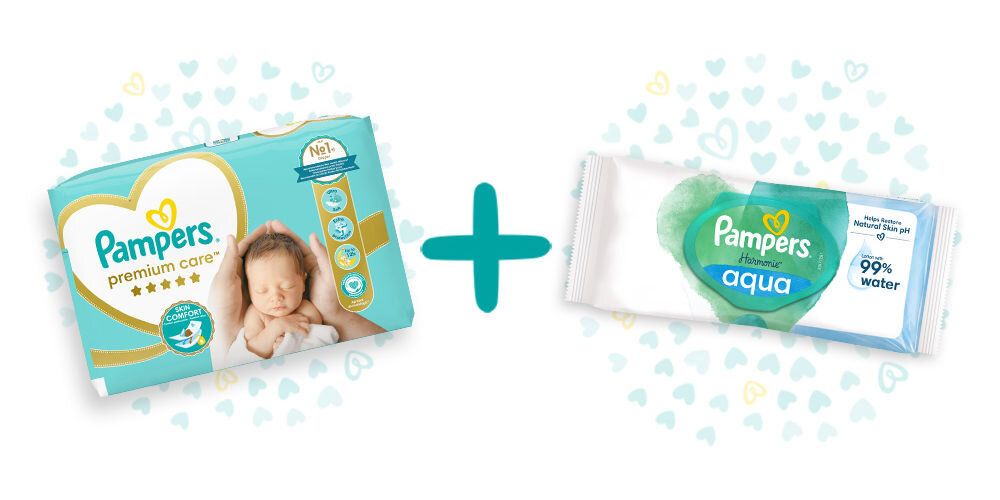Pieluchy PAMPERS Premium Care 2 Mini (68 szt.)
