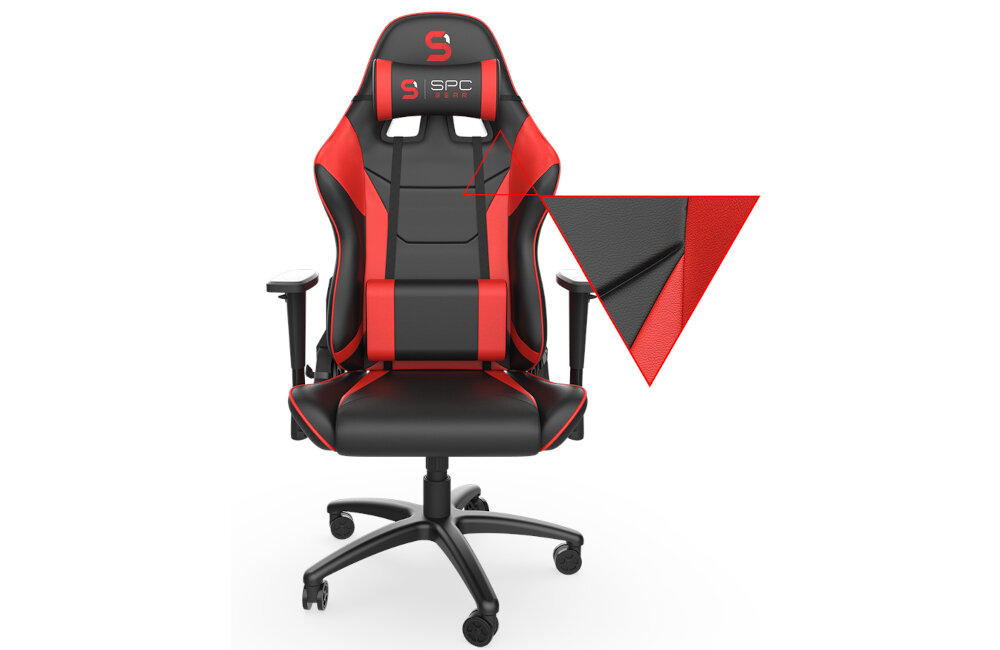 SPC GEAR SR300 V2 obicie fotela obicie fotel skóra materiał