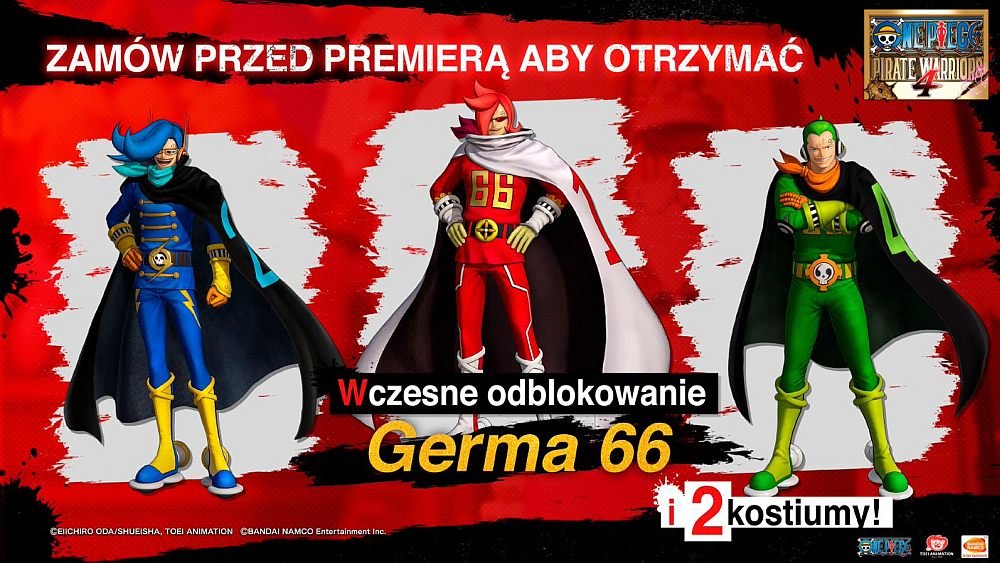 One Piece: Pirate Warriors 4 Gra zawartość