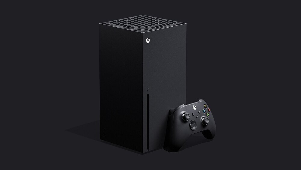 Konsola MICROSOFT XBOX Series X zabawa rodzina gra rozrywka technologia szybkość wydajność