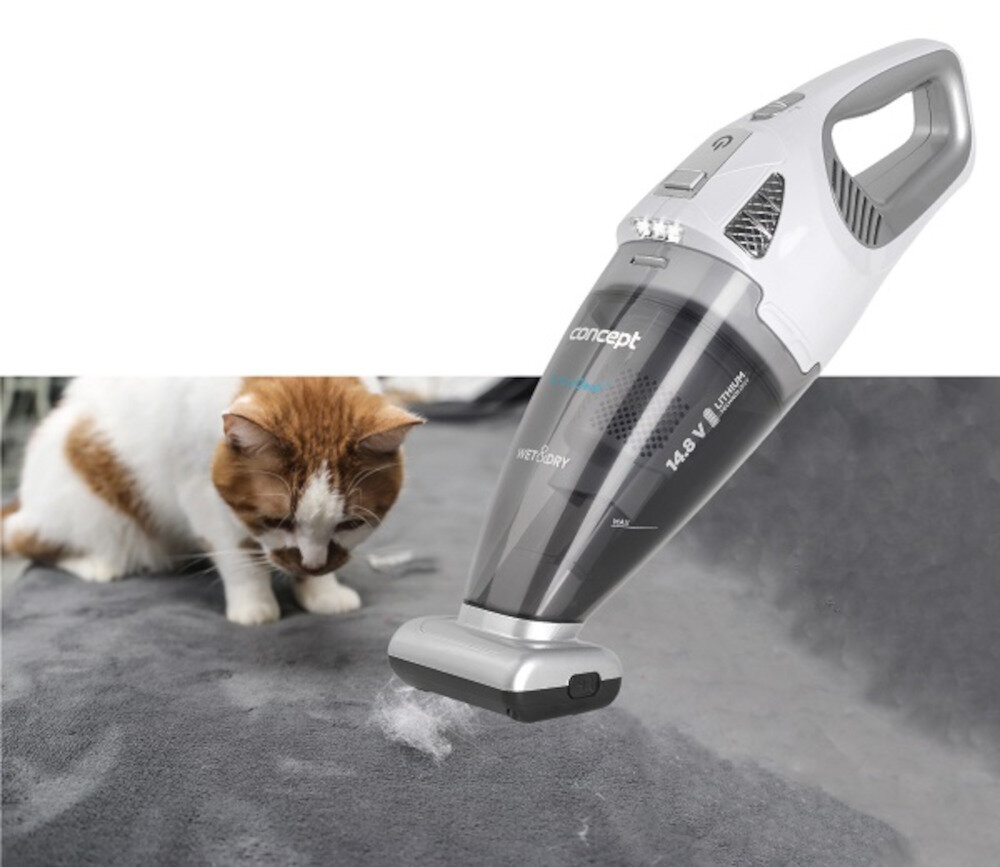 Odkurzacz reczny CONCEPT VP4370 Wet & Dry turboszczotka do sierści pet