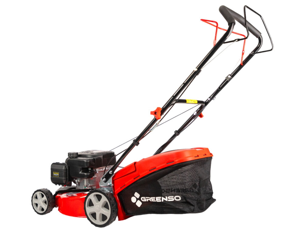 Kosiarka spalinowa GREENSO TB40S03A LC Loncin LC1P65FE-3 z napędem efektywna wygodna niezrownana wydajnosc niezawodnosc