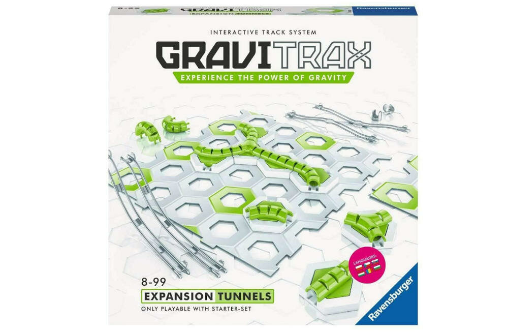 RAVENSBURGER-Gravitrax-Tunele zestaw tunele zwrotnice szyny matryce bazowe instrukcja karta gwarancyjna