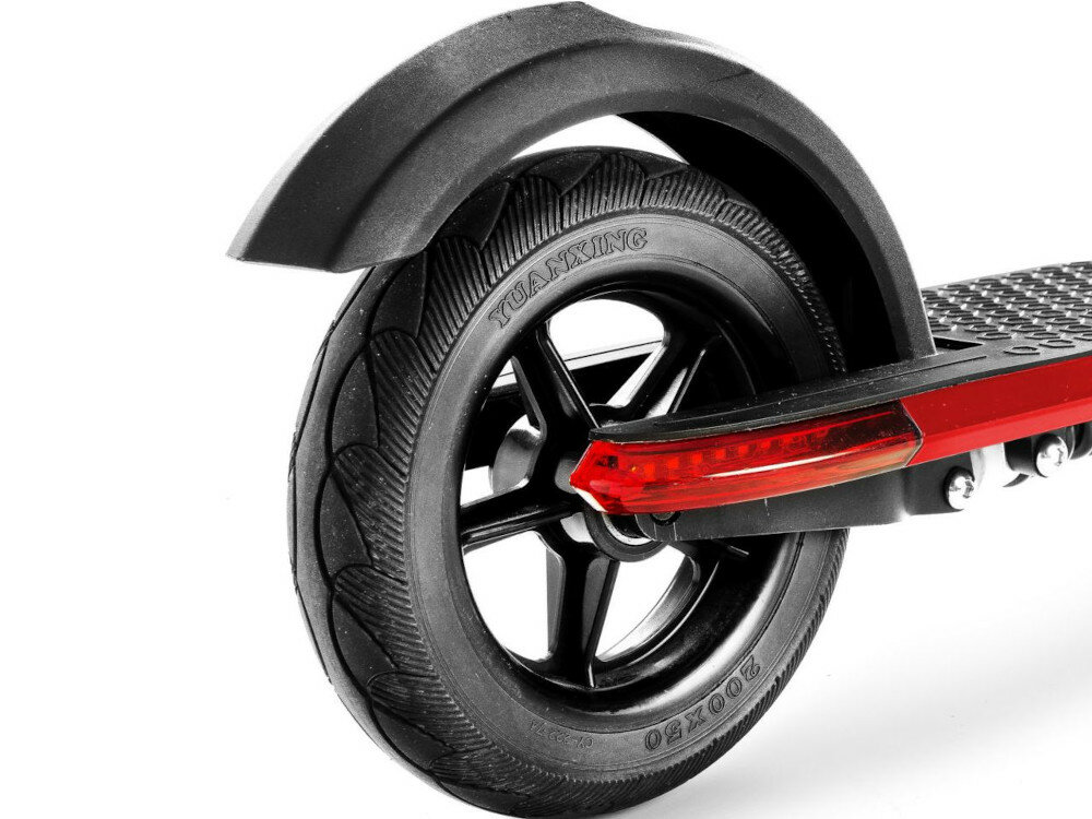 Hulajnoga elektryczna SPOKEY Volver czerwony naped hamulce