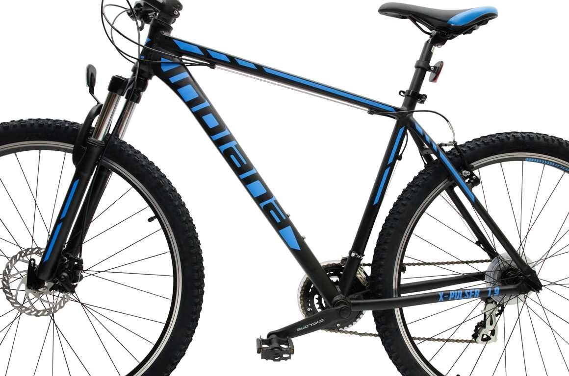 Rower MTB INDIANA X-Pulser 1.9 Czarno-niebieski  - Rama