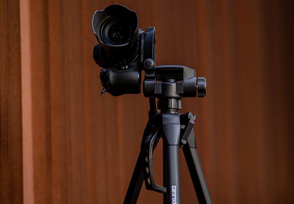 Statyw CAMROCK TE68 Mobile Kit foto stabilizacja rozkładanie waga wysokość aparat luneta lornetka kamera monopod
