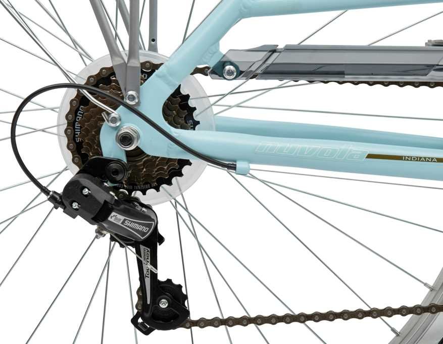 Rower INDIANA Nuvola 28 Niebieski  - Przerzutki