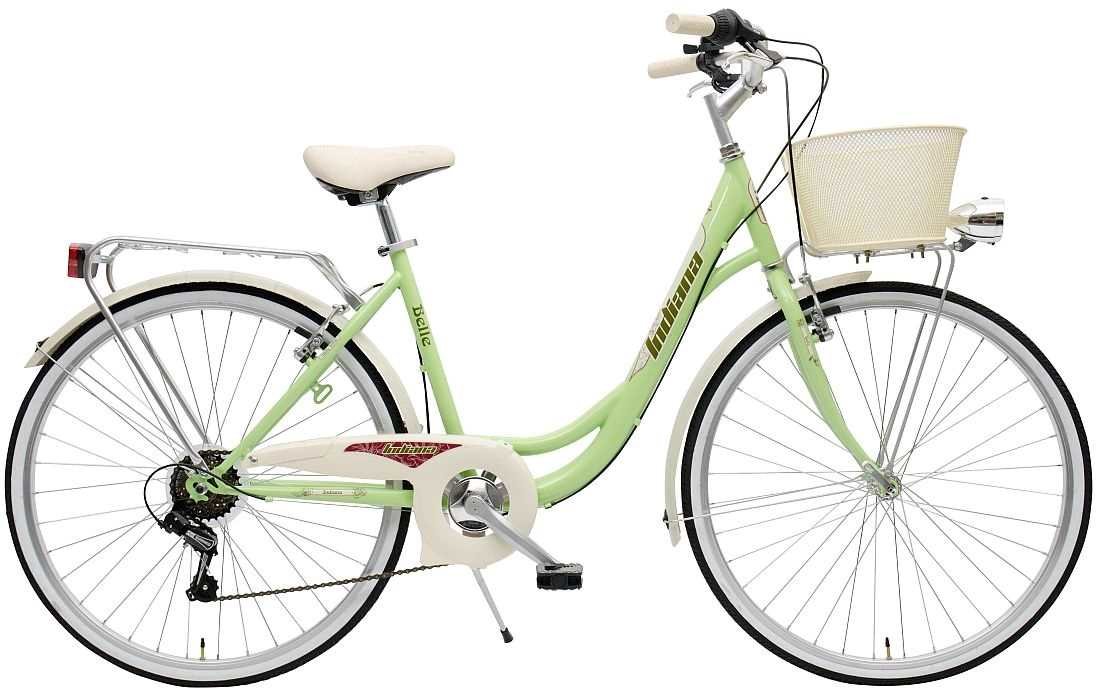Rower Miejski INDIANA Belle 26 Zielony 