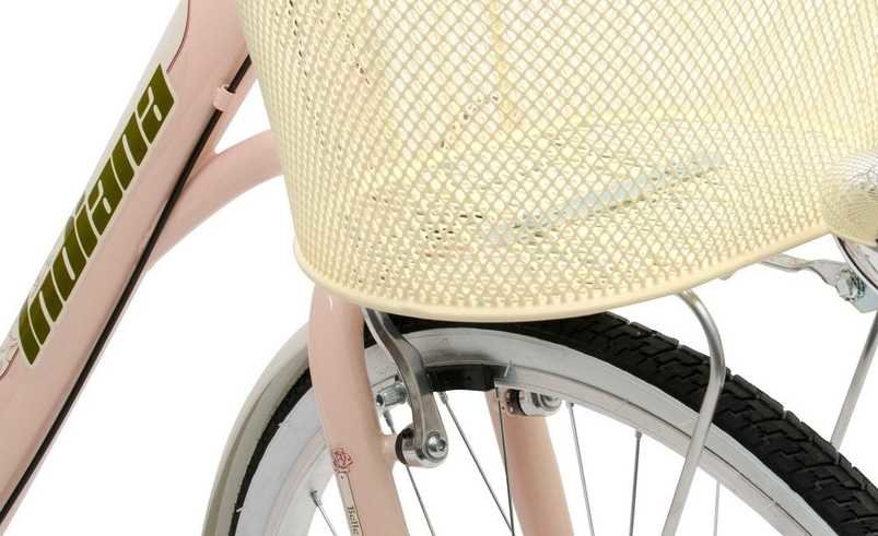 Rower Miejski INDIANA Belle 26 Różowy  - hamulec