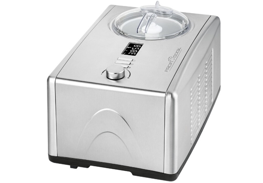 Maszynka do lodów PROFI COOK PC-ICM 1091 N wysoka jakość wykonanie stal nierdzewska stabilność gumowe nóżki bezpieczeństwo napięcie efekty użytkowanie energooszczędność