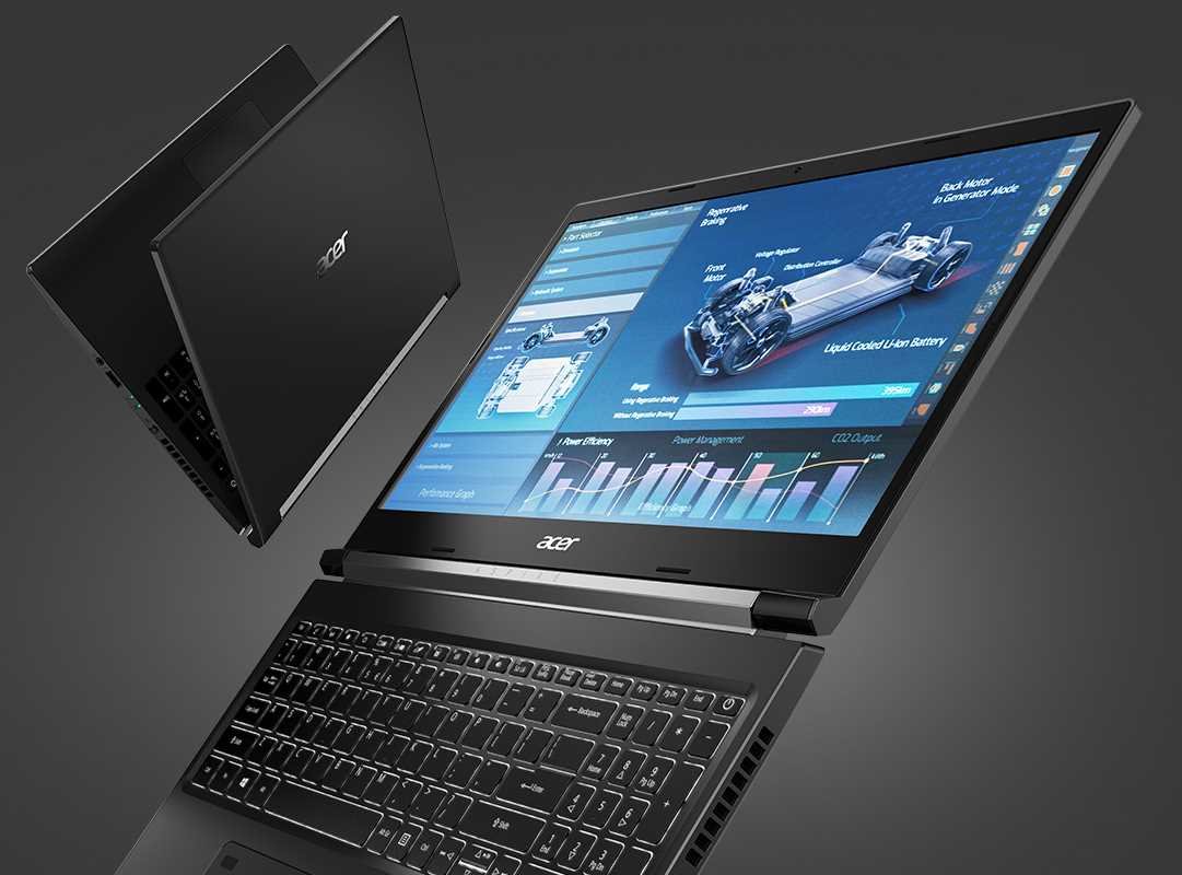 Laptop ACER Aspire 7 - wygląd
