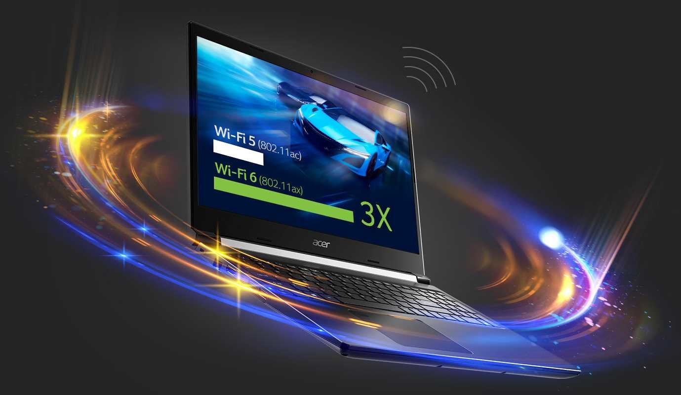 Laptop ACER Aspire 7 - Wi-Fi 6