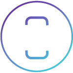 Bezramkowy ikona kolor