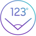 Ultraszeroki ikona kolor