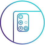 4 aparaty ikona kolor 4 aparaty ikona kolor