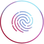 Linie papilarne ikona kolor