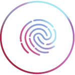 Linie papilarne ikona kolor