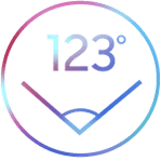 Ultraszeroki ikona kolor