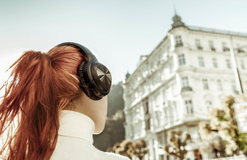 Słuchawki ACME BH316 ANC Czarny czas działania czas pracy