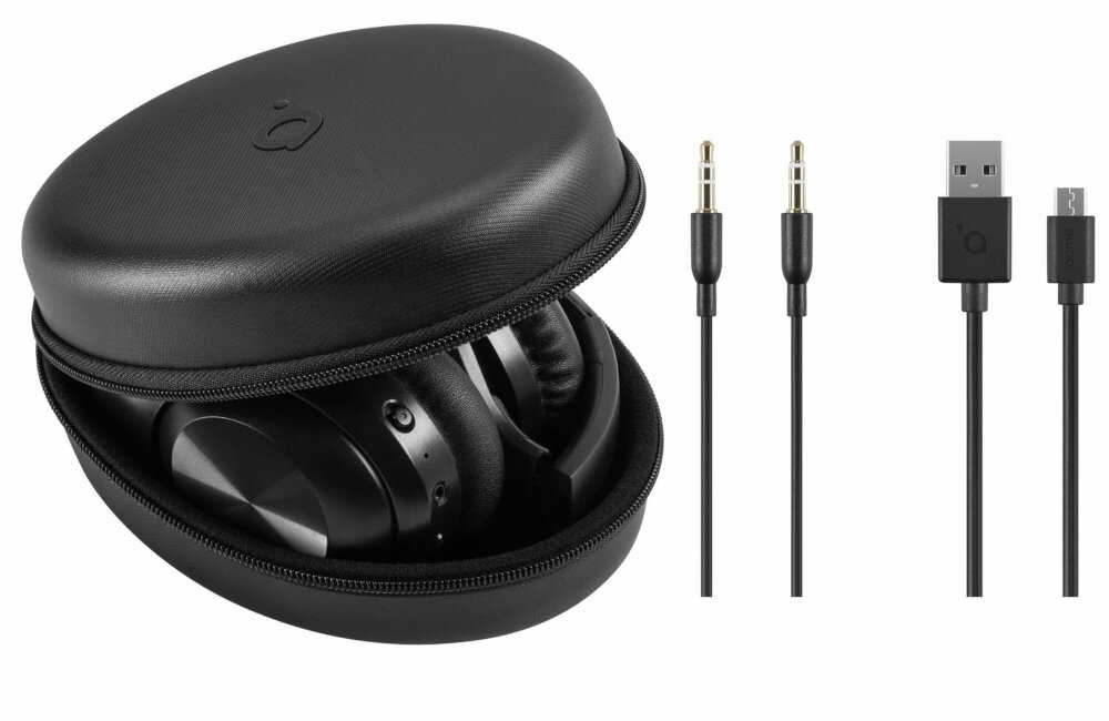 Słuchawki ACME BH316 ANC Czarny zestaw