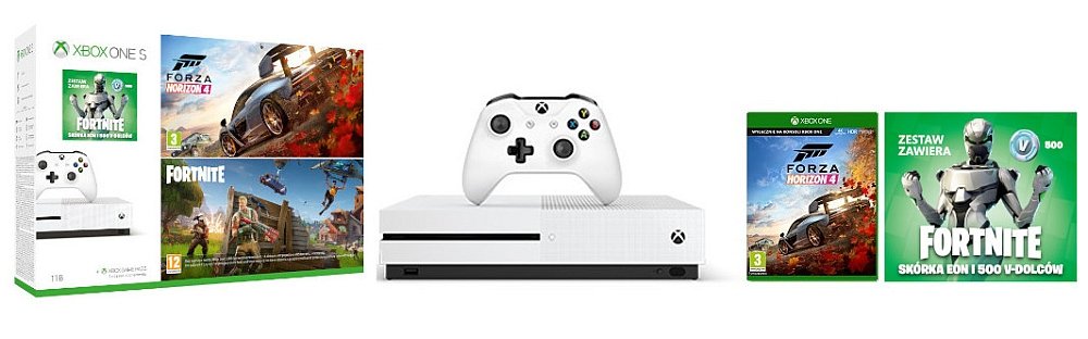 Konsola MICROSOFT XBOX ONE s gra w zestawie