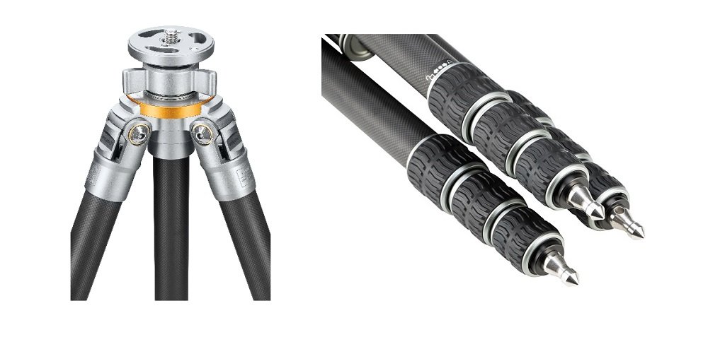 Statyw Fotopro T-64CL PRO widok zoom nogi statywu