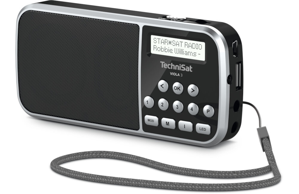 TECHNISAT VIOLA 3 CZARNY USB gniazdo dostęp