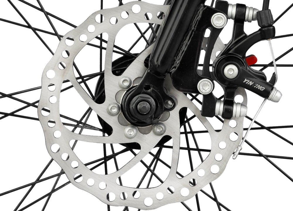 Rower INDIANA Fat Bike M26 Czarny hamulec tarczowy indiana