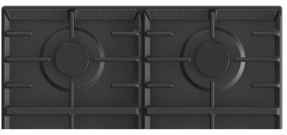 GORENJE-GW641AMB płyta gazowa żeliwny ruszt pole grzewcze