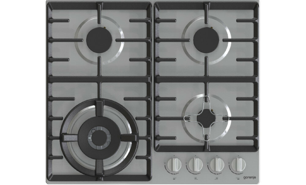 Płyta gazowa GORENJE GW641X front przód góra ogólne