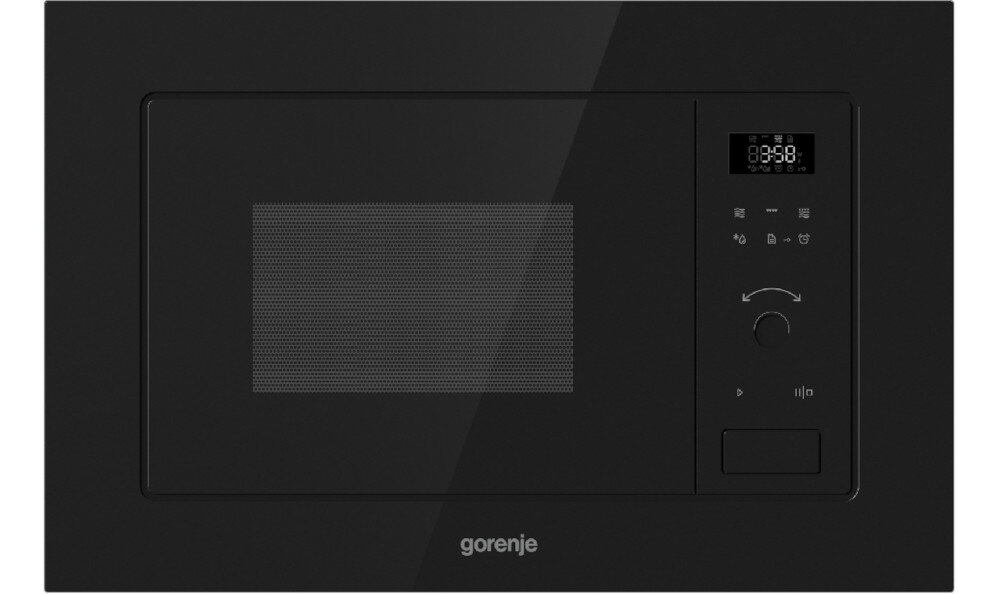 Kuchenka mikrofalowa GORENJE BM201A4XG głowne kuchenka wymiary funkcje Grill moc poziomy mocy do zabudowy