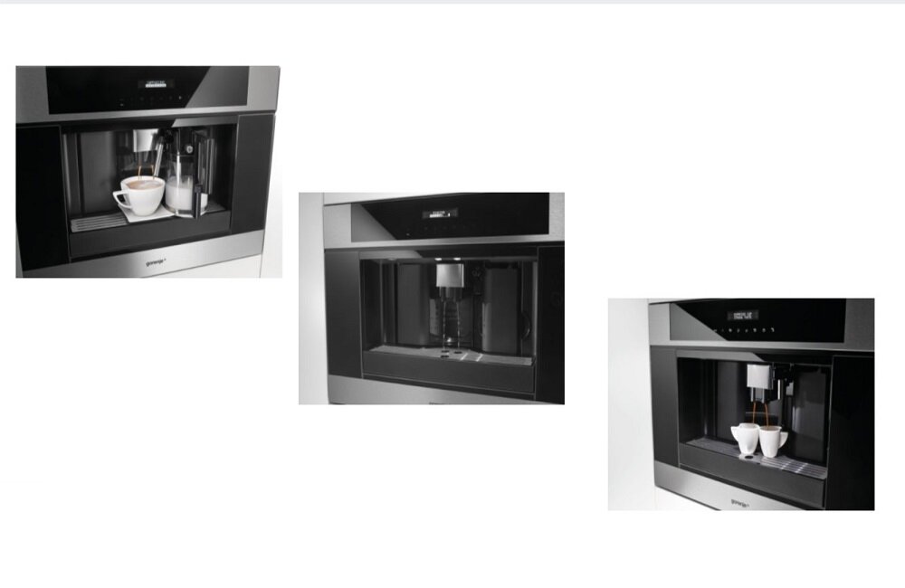 Ekspres GORENJE GCC800B do zabudowy kuchennej dopasowywanie kawy do użytkownika 9 stopni zmielenia ziaren