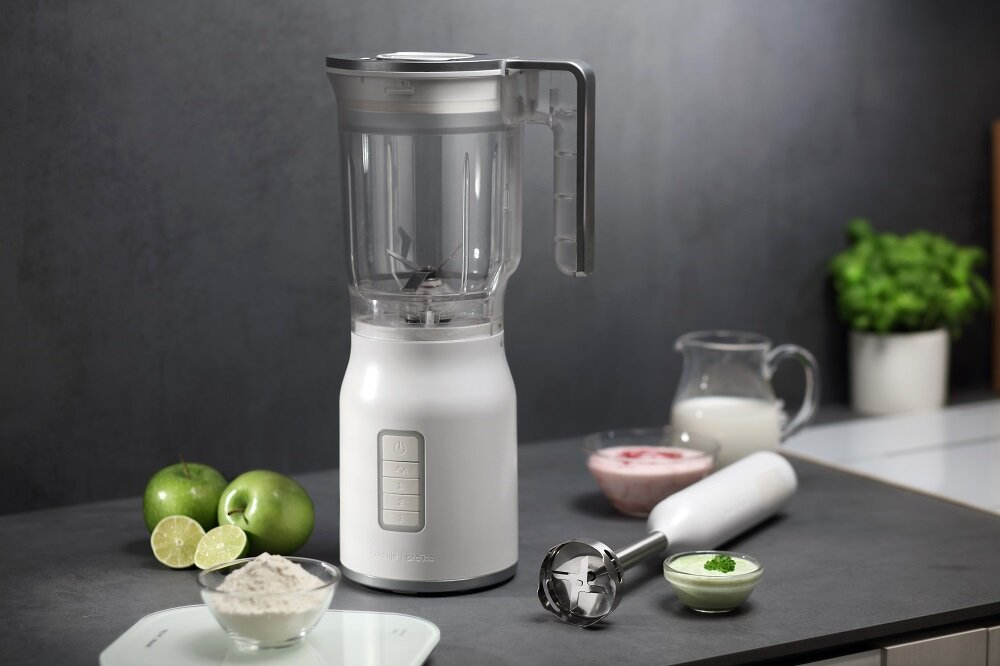 Blender GORENJE HB600ORAW Biały kuchnia gospodarstwo domowe stal nierdzewna jakość wielofunkcyjny regulacja prędkości potrawy
