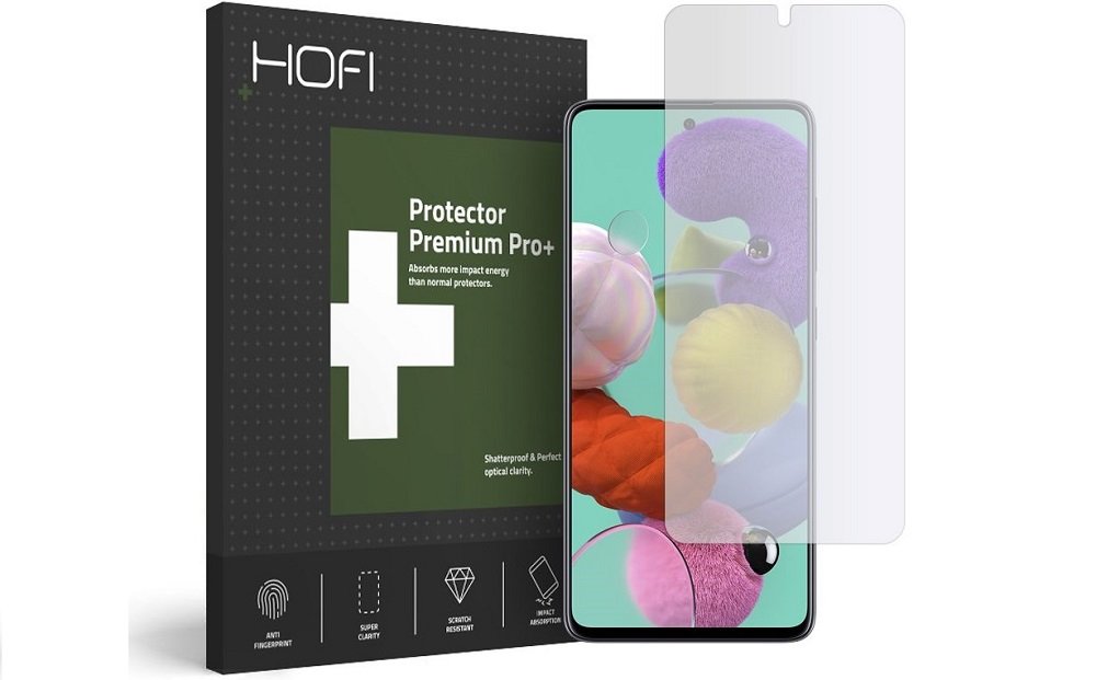 Szkło hybrydowe HOFI Hybrid Glass do Samsung Galaxy A71 plexi folia ochronna bezpieczeństwo