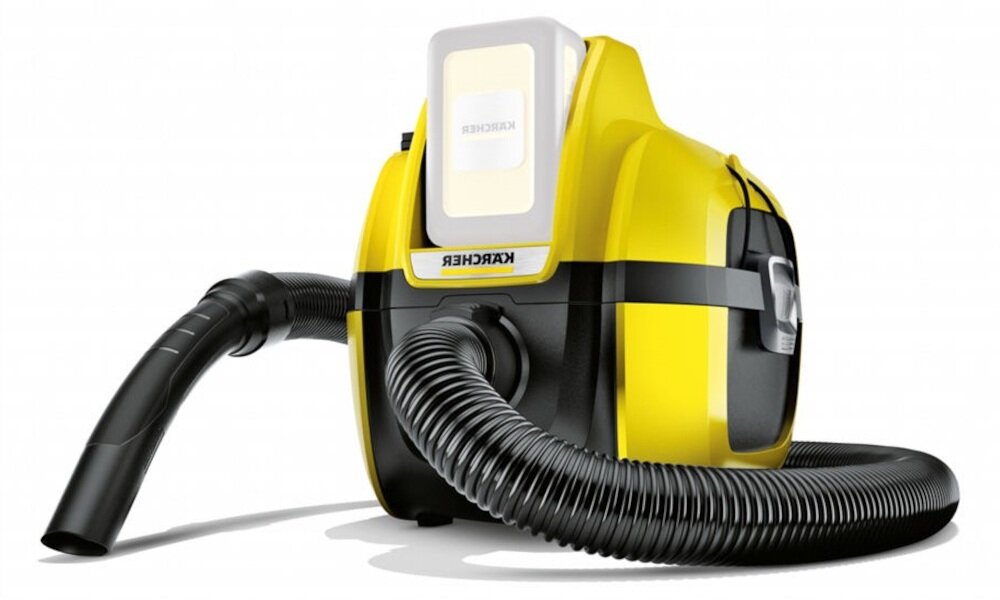 Пилосос KARCHER WD 1 Compact Battery вологе та сухе пилосос використання можливості зручності