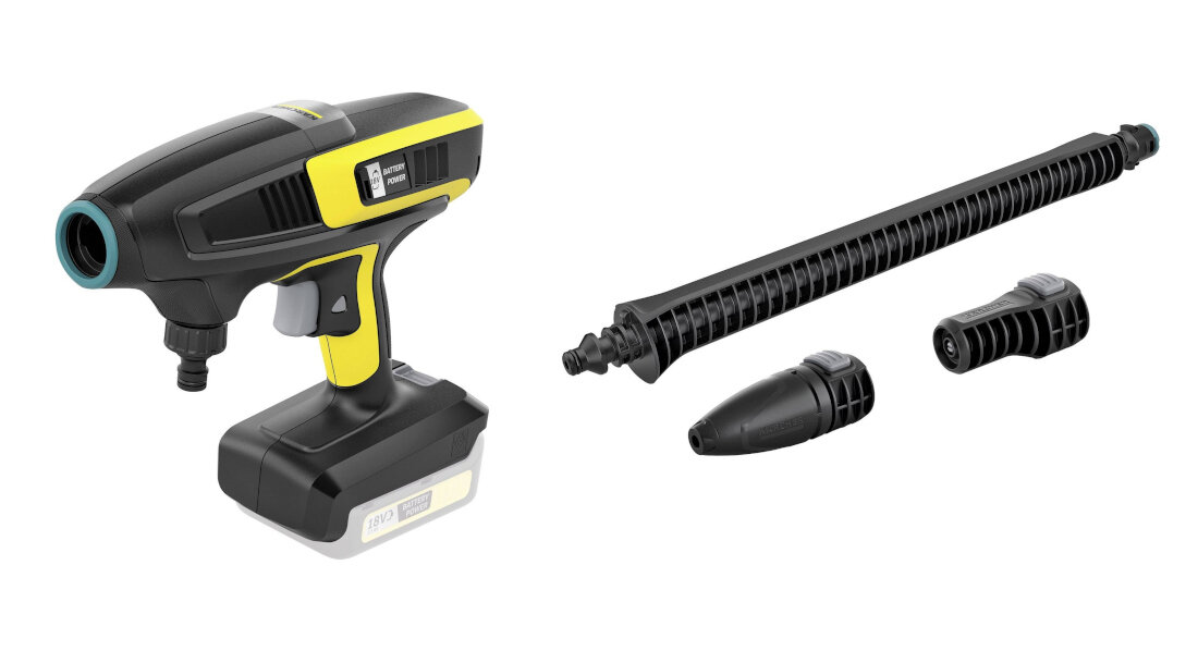 Myjka cisnieniowa KARCHER KHB 6 Battery 1.328-010.0 zestaw akcesoria komplet wyposazenie