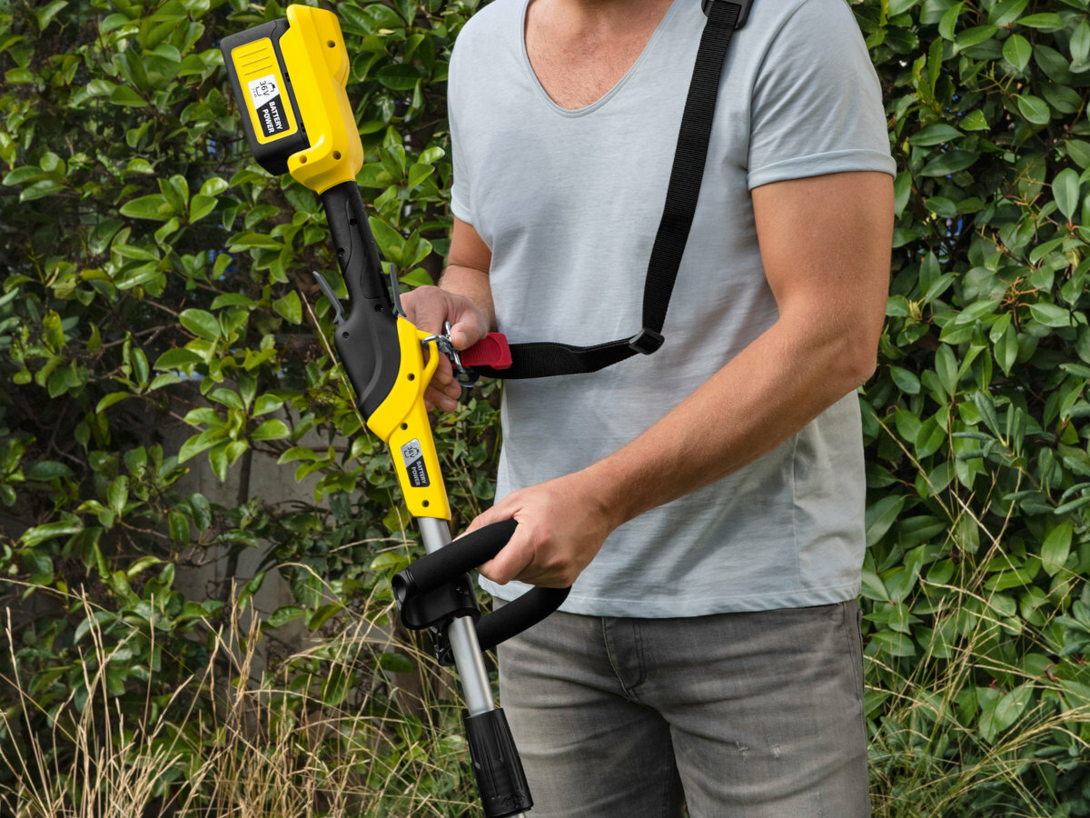 Podkaszarka akumulatorowa KARCHER 1.444-350.0 uchwyt pas