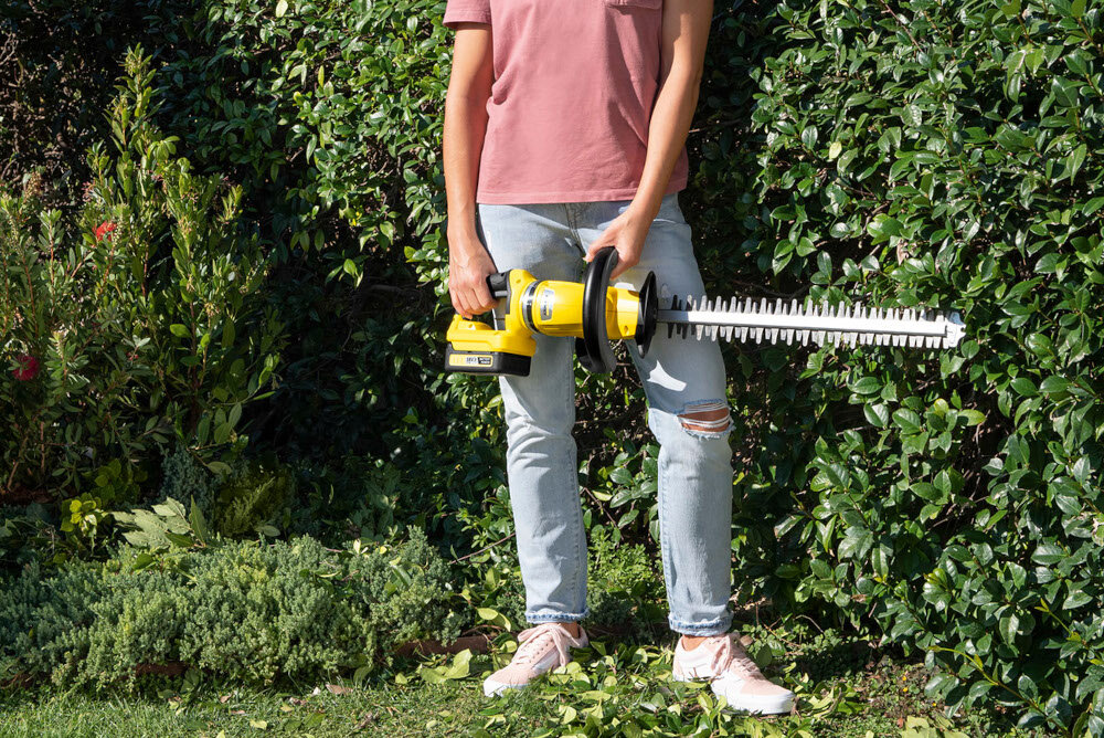 Nożyce do żywopłotu KARCHER HGE 36-60 Battery Set akumulatorowe akumulatorowe wyglad zasieg