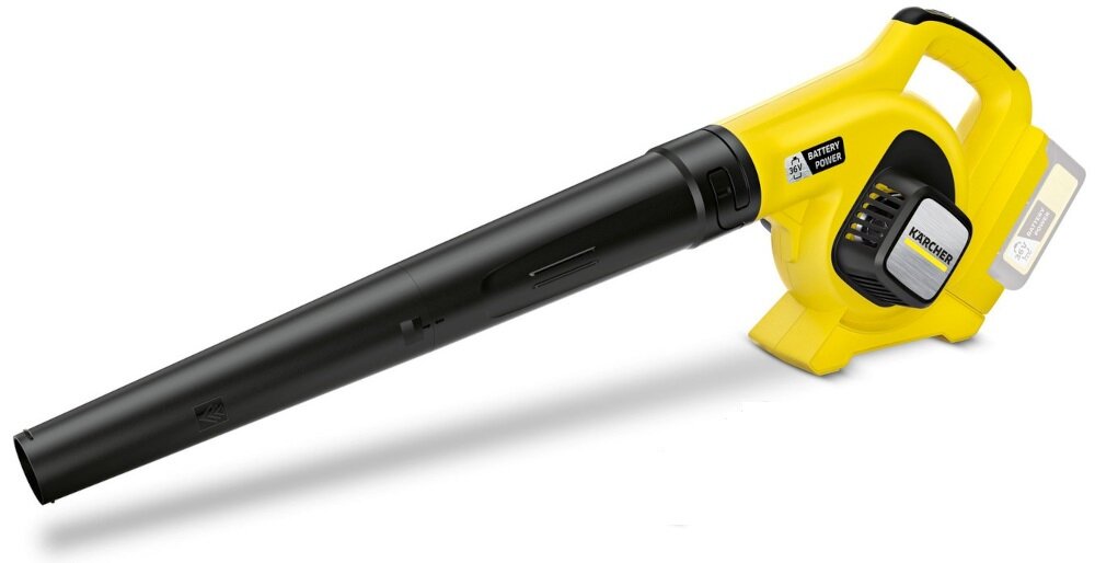 Odkurzacz do liści KARCHER LBL 4 1.445-150.0 niewielka masa waga 2,2 kg obudowa ma zwiększoną odporność na pękanie z wysokiej jakości tworzywa sztucznego trwałość i odporność na uszkodzenia