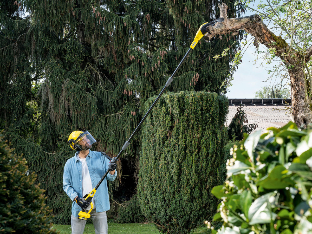 Piła akumulatorowa KARCHER PSW 18-20 Battery 1.444-010.0 wysiegnik kat ciecia