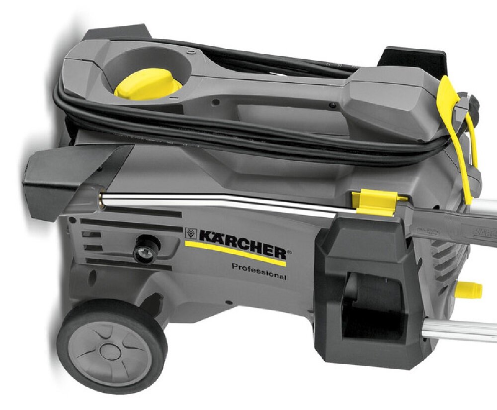 Myjka ciśnieniowa KARCHER Pro HD 600 skutecznie czyszczenie fasad budynku podjazd ogrodzenie