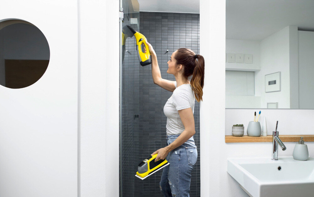 Zestaw do mycia okien KARCHER KV 4 + WV 2 prosta obsluga