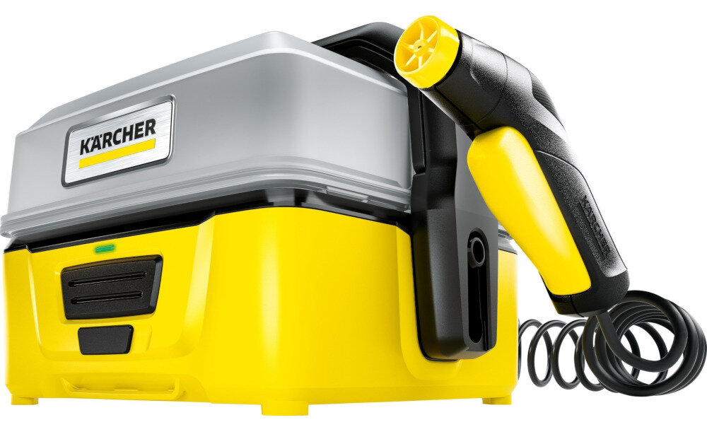 Myjka cisnieniowa KARCHER 1.680-015.0 wbudowany zbiornik na wode wyposazenie