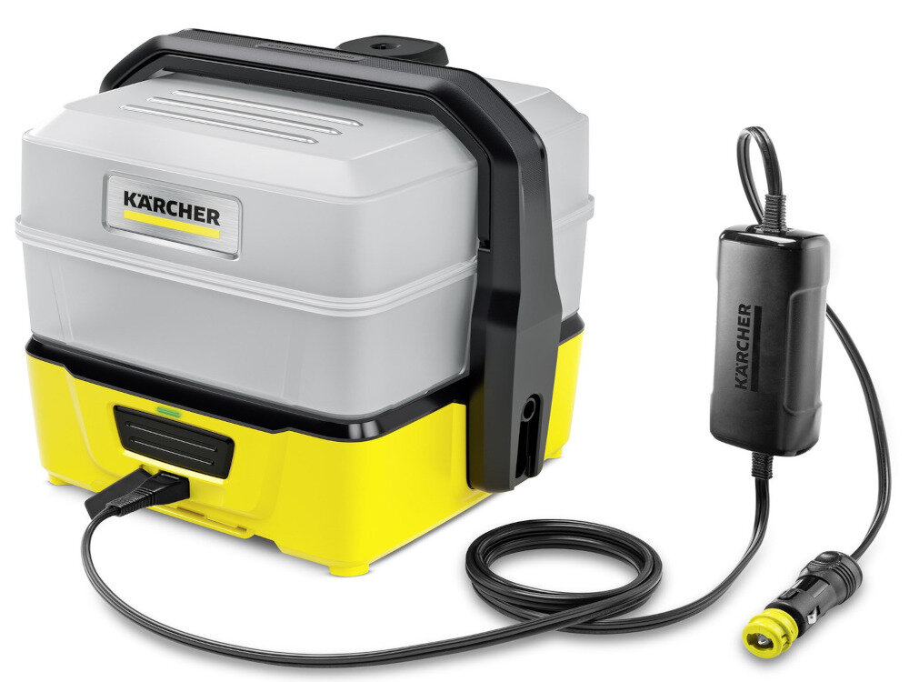 Myjka ciśnieniowa KARCHER OC 3 Plus Car lekka i poręczana konstrukcja wbudowany akumulator
