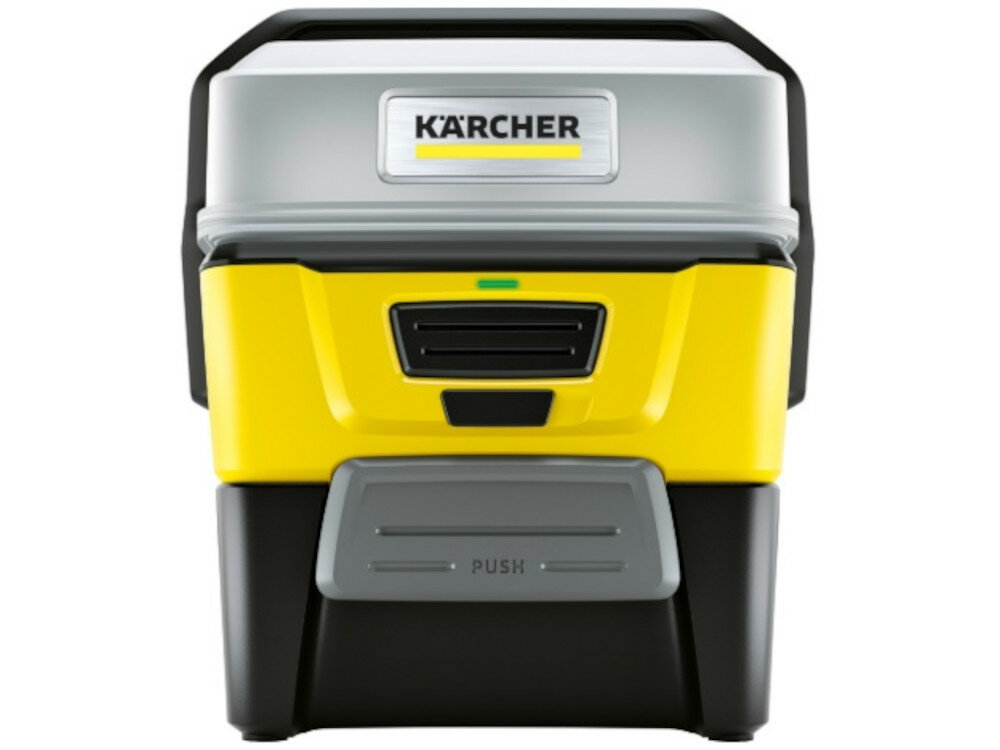 Myjka ciśnieniowa KARCHER OC 3 Adventure poręczność urządzenia delikatna nieskie ciśnienie strumienia wody